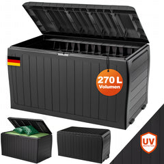 Coffre de jardin Keter anthracite 270L rangement