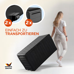 Coffre de jardin Keter anthracite 270L rangement