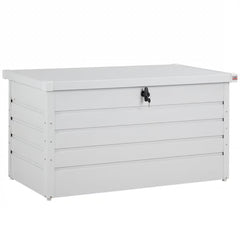 Coffre de jardin Gris clair 120x62x63cm rangement